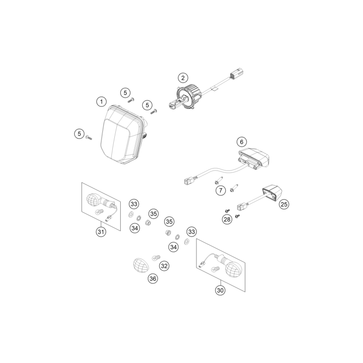 ECLAIRAGE HUSQVARNA 300 TE PRO 2026